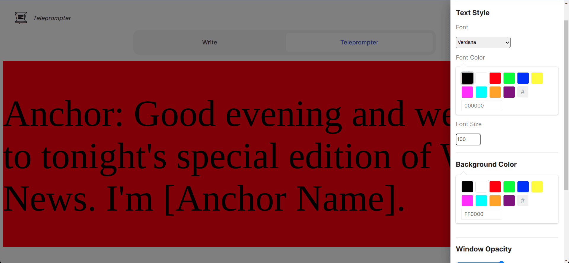 Teleprompter — image 2 of 3